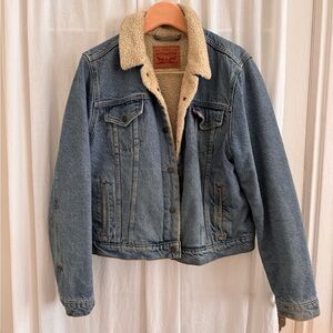 Levi’s Sherpa trucker jacket